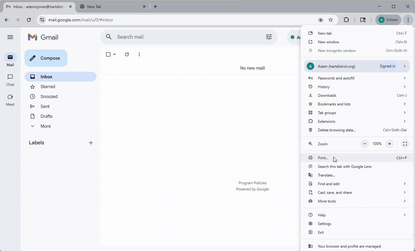 Chrome Clearing Browsing History.gif